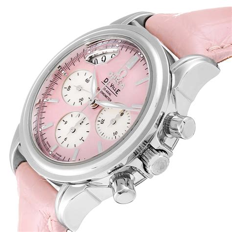 pink omega watch